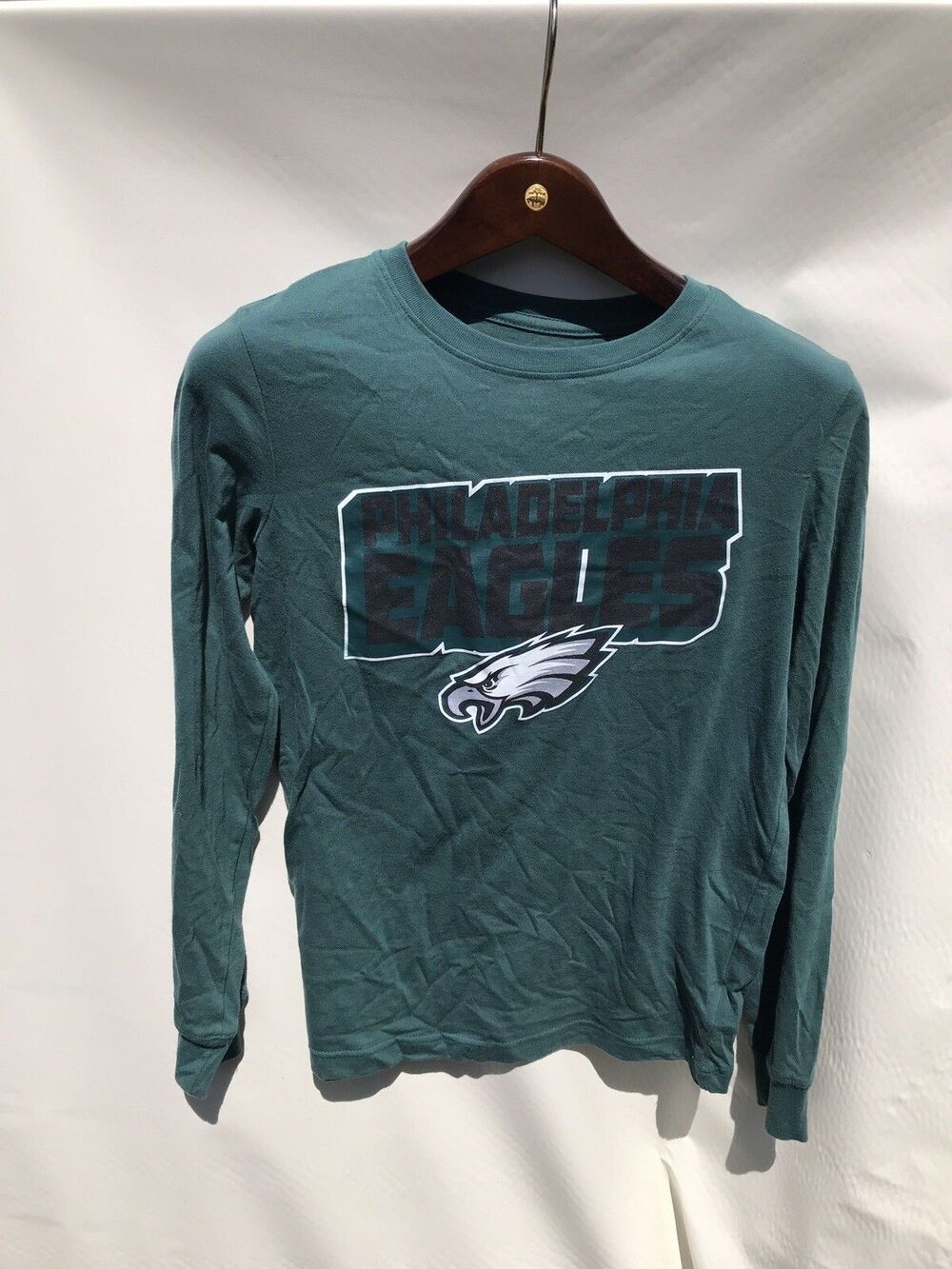 Philadelphia Eagles Long Sleeve Tee Shirt New with tags NFL girls size Large